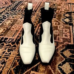 Zara Western Leather Booties